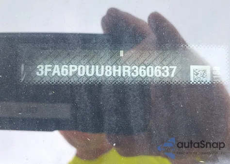 2017 Ford Fusion Hybrid S from USA, damaged, VIN 3FA6P0UU8HR360637